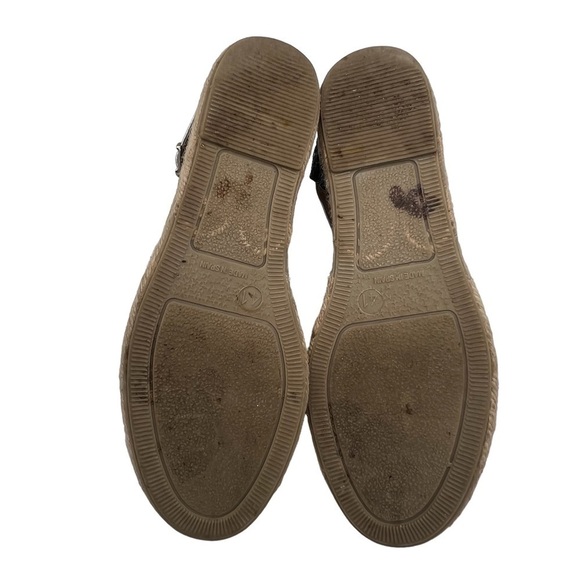 Toni Pena Origens Red Black Peep Toe Espadrille Platform Sandals Size 41 Women's - Picture 9 of 9